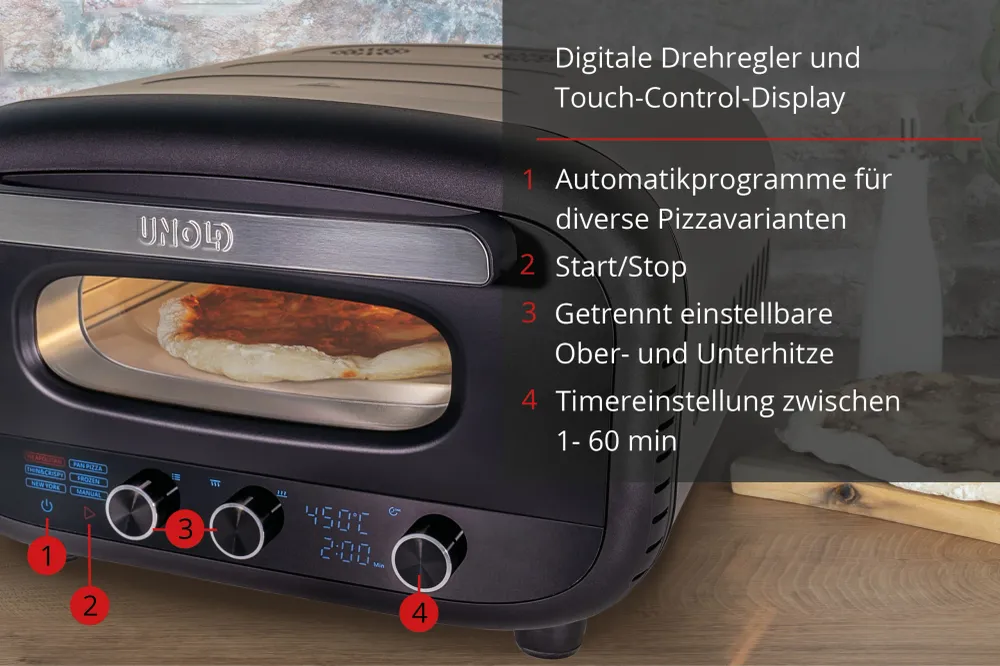 Forno per pizza Unold® Don Alfredo
