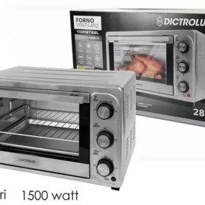 Forno topsteel 28lt 1500w ventilato
