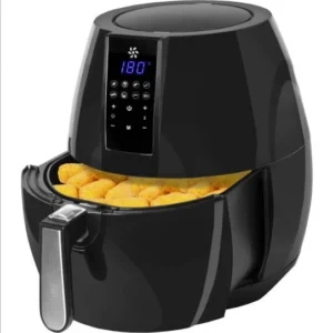 Friggitrice Aria Calda Digitale Senza Olio Airfryer 7 Lt Frigge Cuoce 1800w