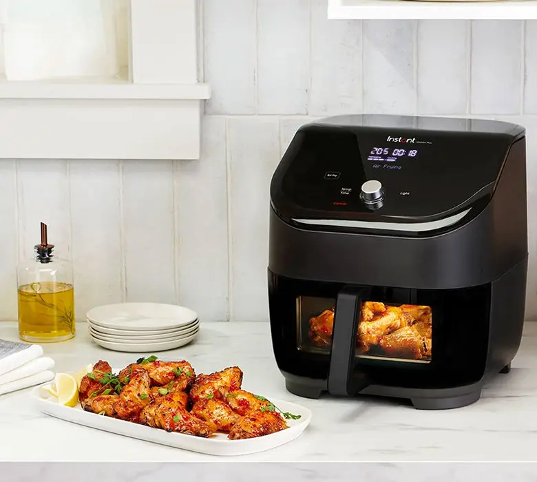 Friggitrice ad aria colore nero Instant vortex plus 5,7l