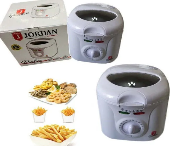 Friggitrice Elettrica 1300watt 2lt Cestello Estraibile Termostato Rustica Kl802