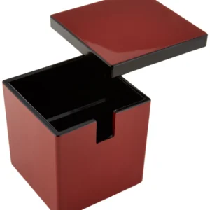 Fukui Craft Contenitore per Pickle Quadrato 37055 Rosso Nero