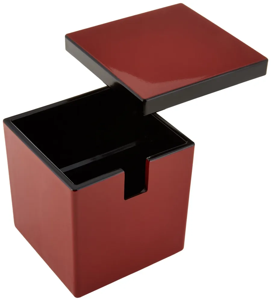 Fukui Craft Contenitore per Pickle Quadrato 37055 Rosso Nero