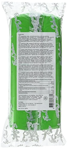FunCakes Pasta di Zucchero Verde Primavera - pacco da 1 Kg