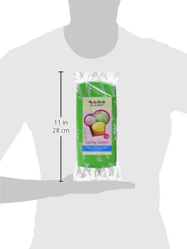 FunCakes Pasta di Zucchero Verde Primavera - pacco da 1 Kg