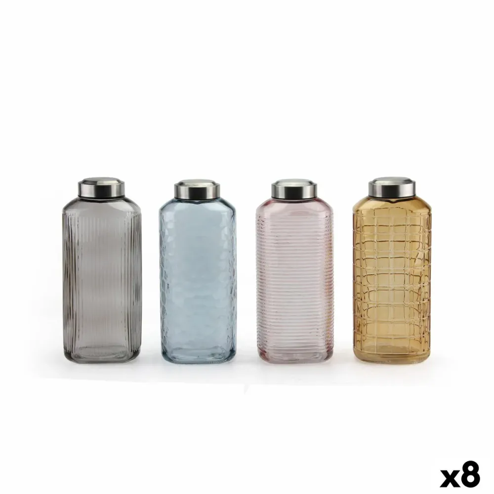 Garrafa de Vidro La Mediterránea Vidro 1,8 L (8 Unidades)