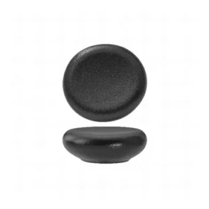 Gemini Black Piatto Stone Cm.11x10,4x4h