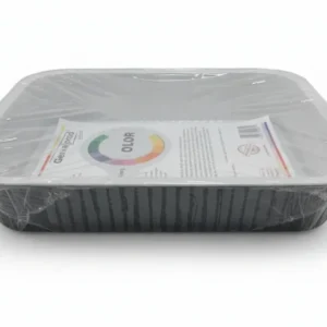 Genialprod | Contenitore Alluminio Formato Maxi 8 Porzioni | Ideale per Catering, Gastronomia e Grandi Famiglie | Extra Re...