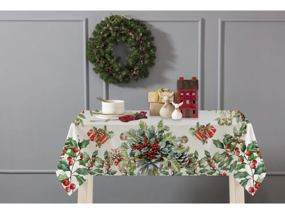 Gifts tovaglia stampa digitale 140x360cm colore lino