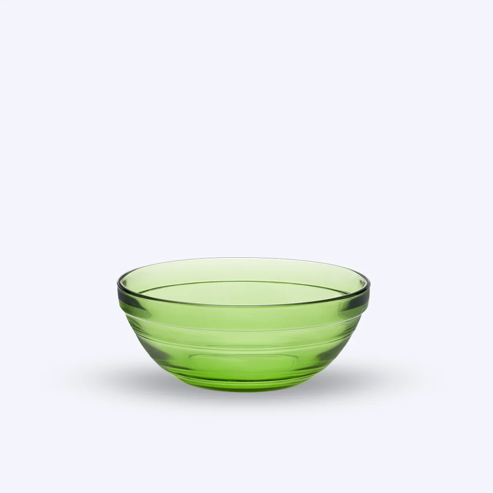 Le Gigogne - Insalatiera vetro impilabile 50 cl - 14 cm Verde