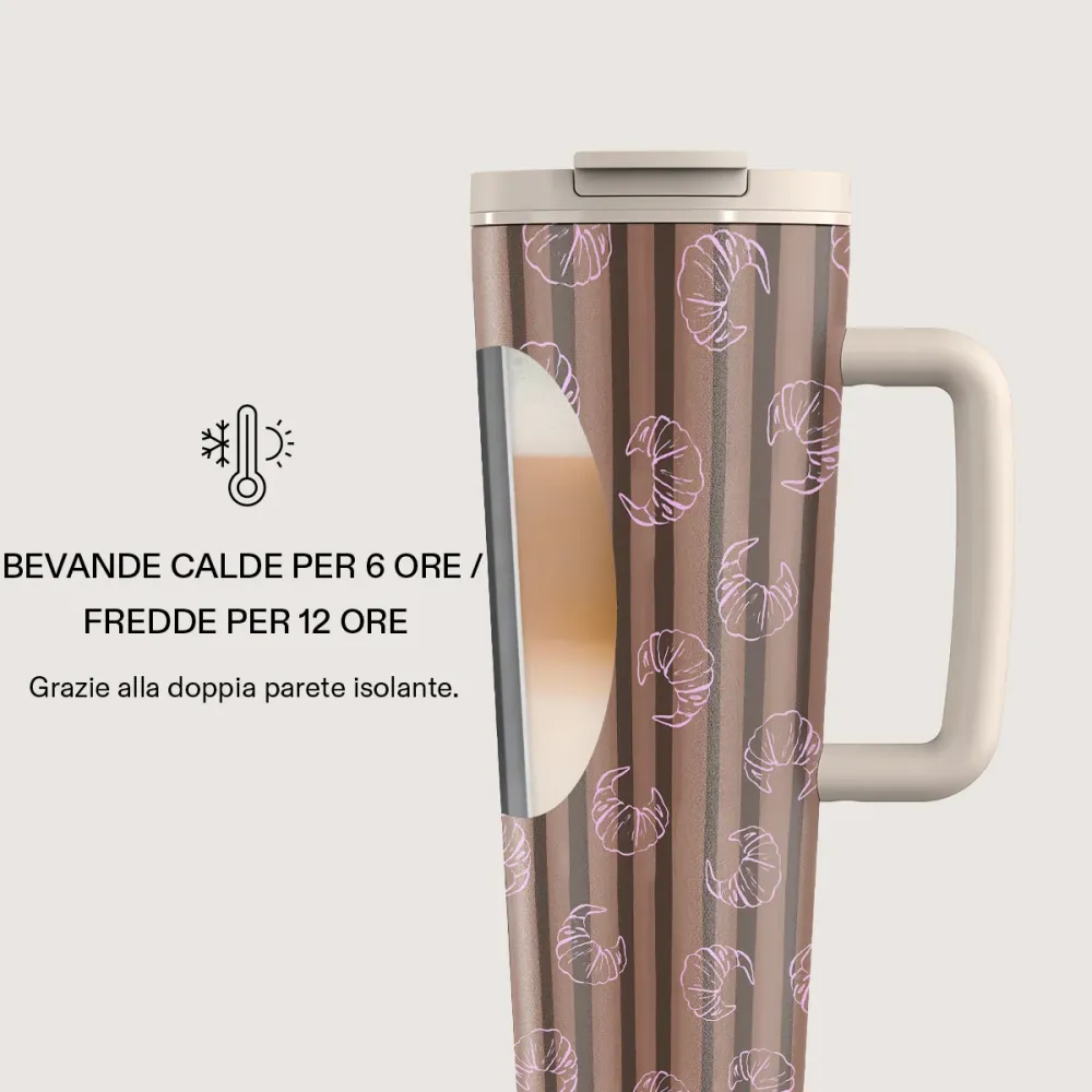 Girl Dinner - Tazza da viaggio EasyGrip