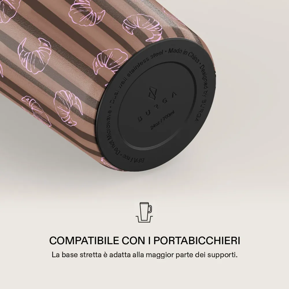 Girl Dinner - Tazza da viaggio EasyGrip