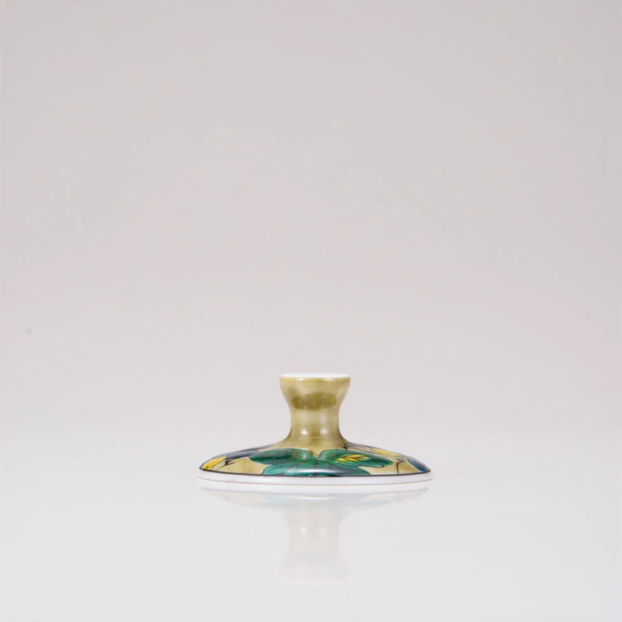 Glasst giapponese dessert giapponese / uva / plaid