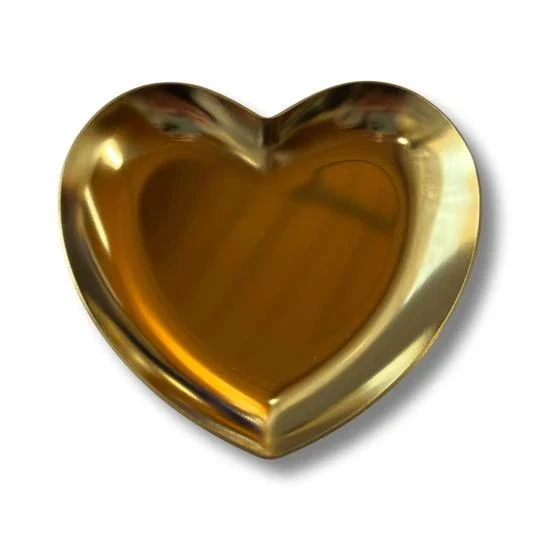GOLD Herz Set „Berghain“ – Tubo di riempimento, Carta di taglio & Base metallo