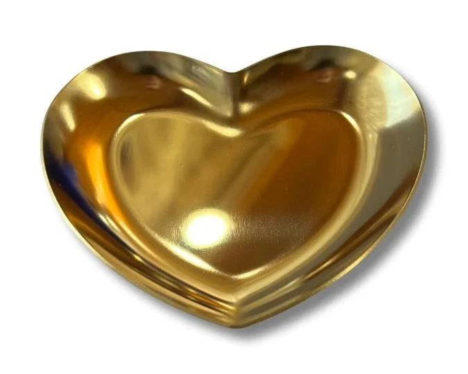 GOLD Herz Set „Berghain“ – Tubo di riempimento, Carta di taglio & Base metallo
