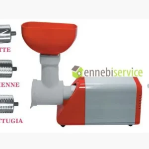 Grattugia tagliaverdure 853m elettrico con 4 rulli acciaio Omra spremy