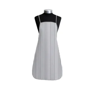 Grembiule shabby decoro millerighe Grigio