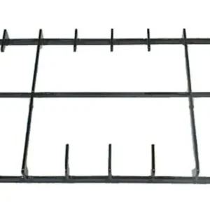 GRIGLIA NERA CUCINA GAS ADATTA REX ELECTROLUX ZOPPAS cm 46 x 25,6 P 4476