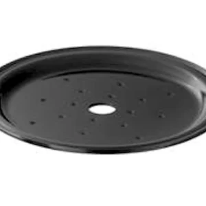 Griglia Scolaghiaccio Cm.31,3x1,7h Melamina Nera Per Piatto T8279