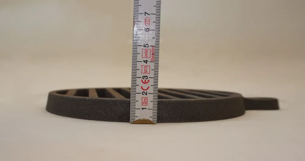 Griglia vibrante rotonda 18 cm griglia ghisa griglia per forno camino