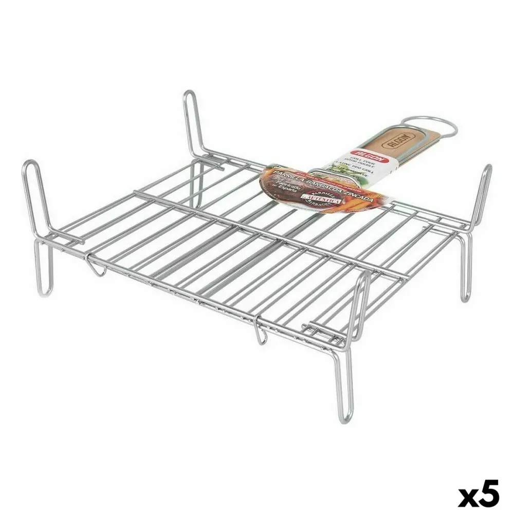 Grill Algon Gambe Barbecue Legno (5 Unità)
