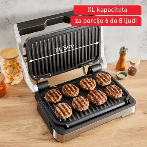 Grill da tavolo Tefal Optigrill XL GC784D30, 4 1, 12 programmi, 2200 W, capacità XL