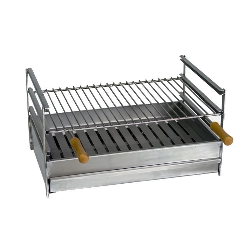 Grilloir da appoggio inox 80x40 AC49F