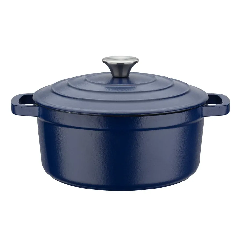 Pentola GSW 717274 Azzurro Bianco Acciaio 2 Pezzi