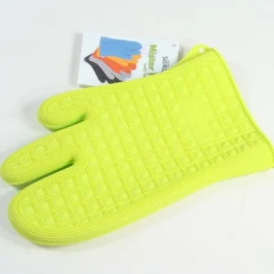 Guanto Mister Hot silicone 274x167xh.20mm verde acido