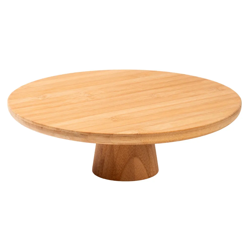 GUSTO CASA - Alzatina Bamboo Linea Natura h9 cm diametro 28 cm