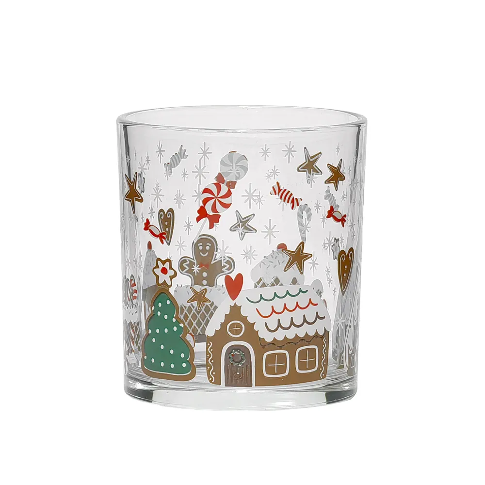 GUSTO CASA - Bicchieri Linea Pan di zenzero 25 cl - set 6 pezzi