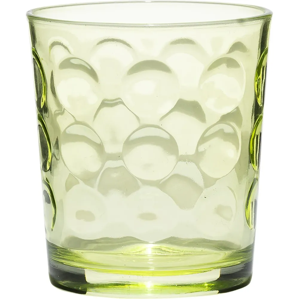 GUSTO CASA - Bicchieri vetro Multicolor Drop 37,5 cl - set 6 pezzi