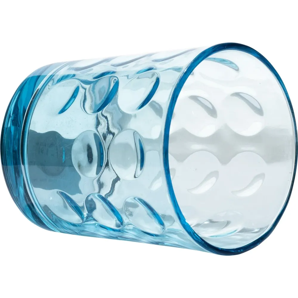GUSTO CASA - Bicchieri vetro Multicolor Drop 37,5 cl - set 6 pezzi