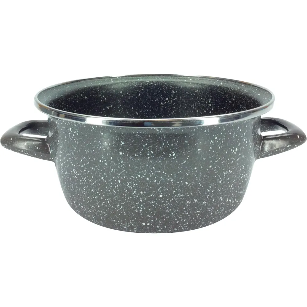 GUSTO CASA - Casseruola Antiaderente 2 manici Grey Stone diametro 20 cm