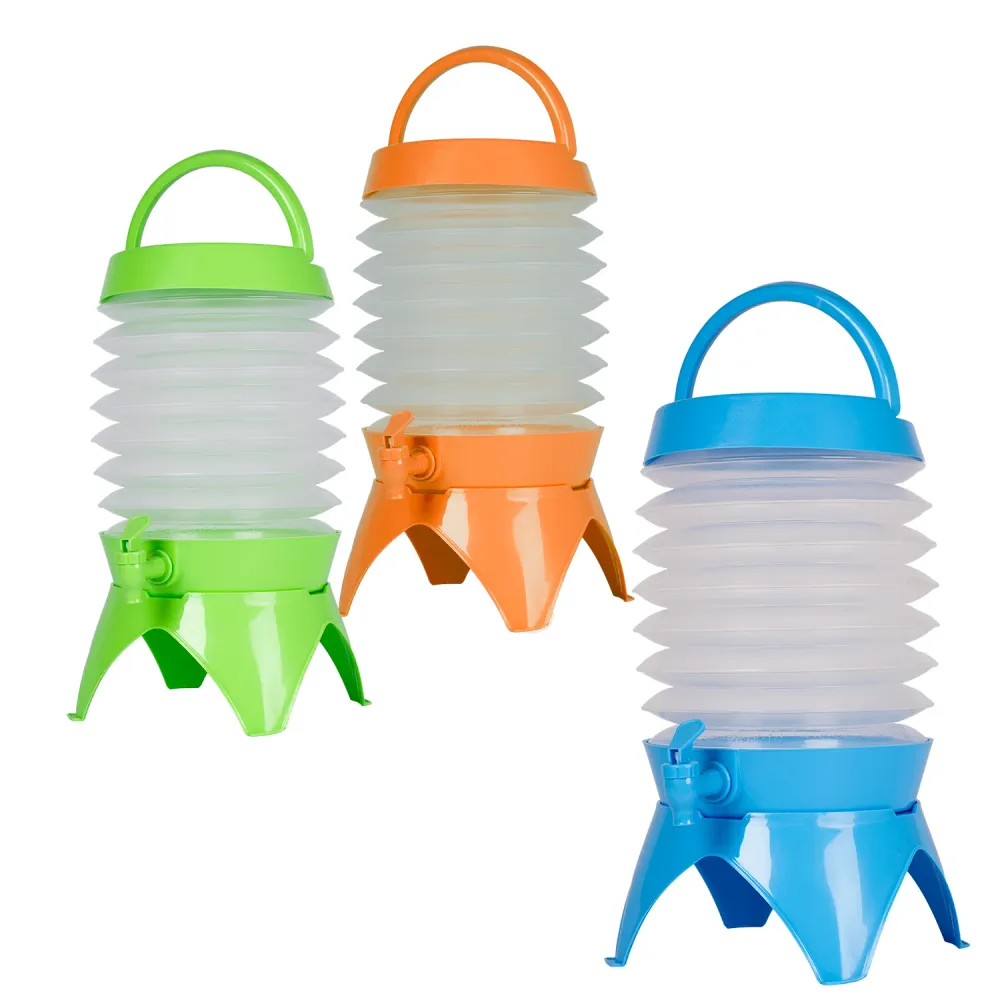 GUSTO CASA - Dispenser Bevande Pieghevole con Rubinetto 7,5 Litri