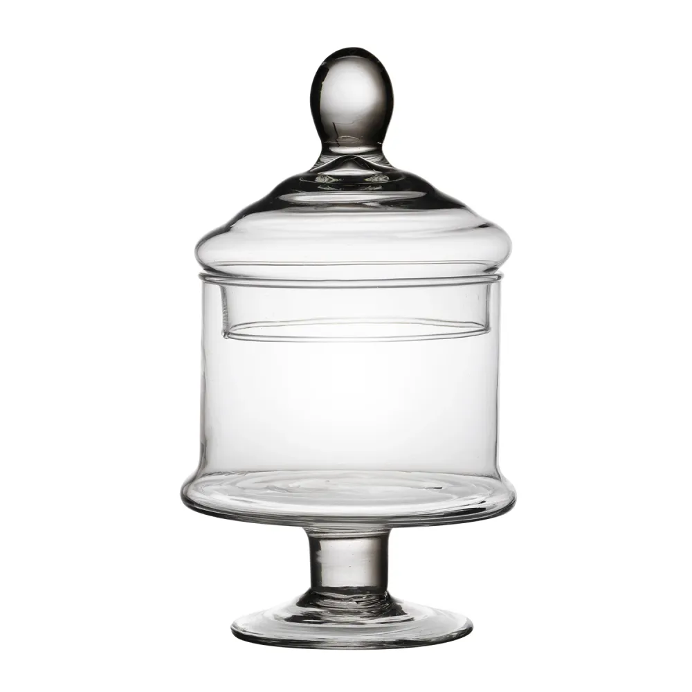 GUSTO CASA - Potiche Vetro con Coperchio Patisserie h23 diametro 13 cm