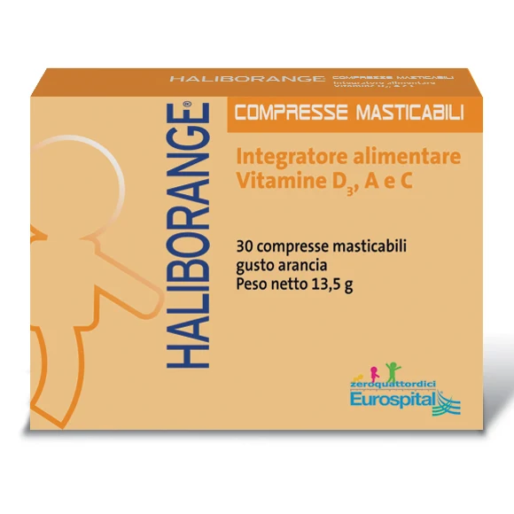 HALIBORANGE 30 COMPRESSE MASTICABILI