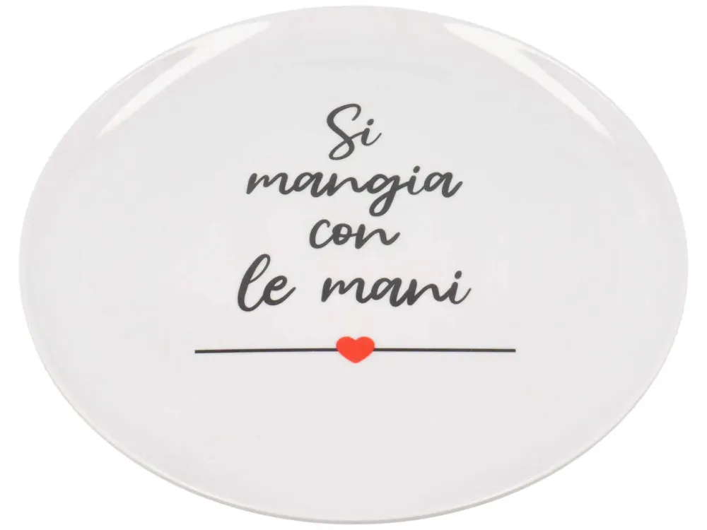 Happy piatto pizza melamina 33cm