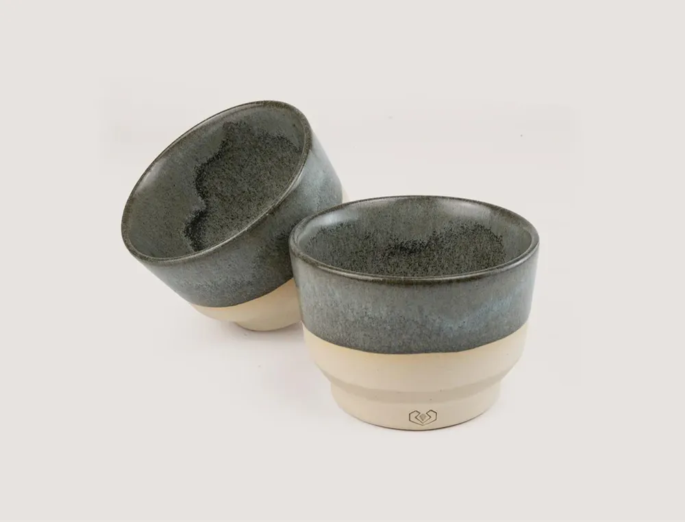 hartmud Ocean Lotus150 – Tazza terraglia per barista per cappuccino e doppio