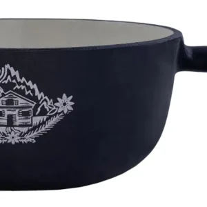 HEIDI CAIME LINE CAQUELON Chalet Nero 22 cm
