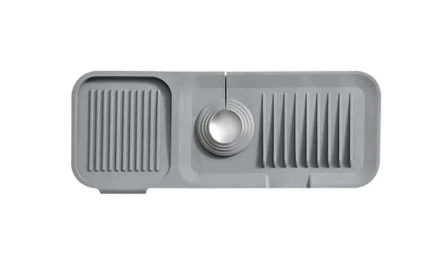 Hermia Paraschizzi per lavello 13,7 × 37 × 1,5 cm, plastica, grigio