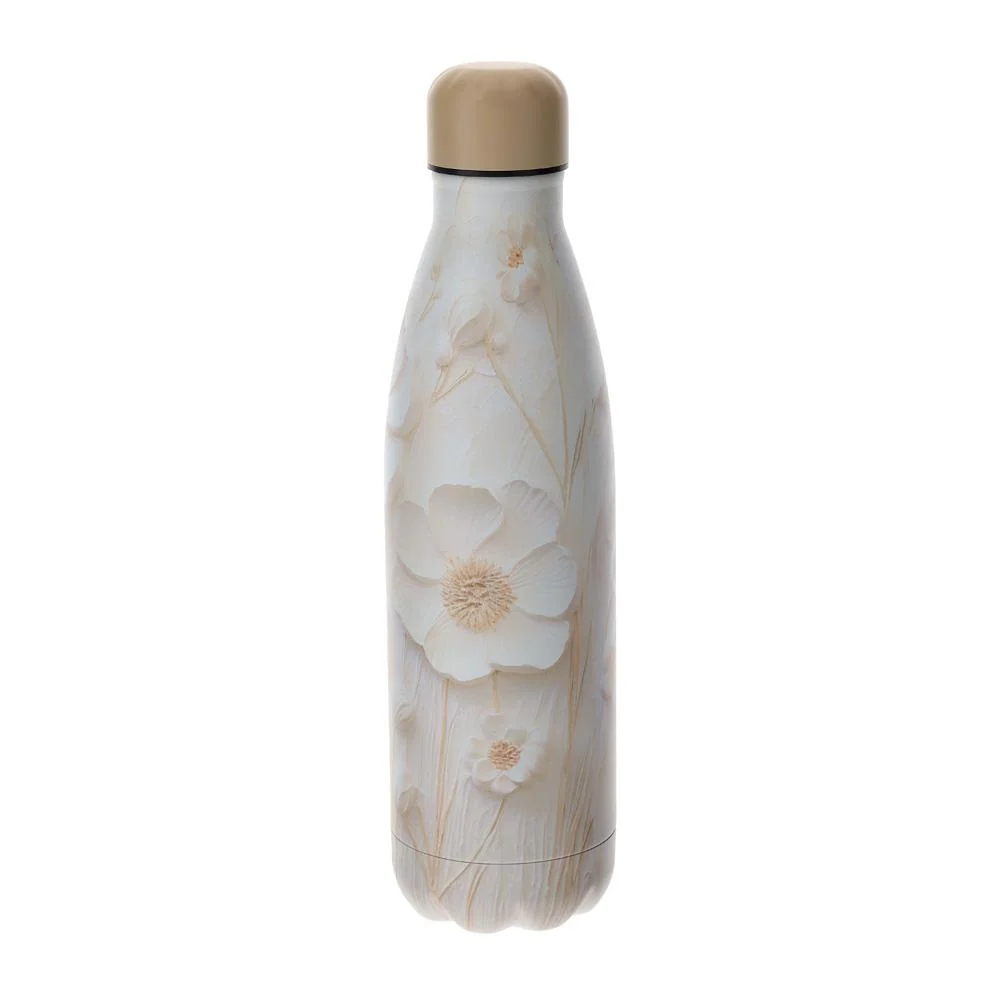 HERVIT - Bottiglia Termica 500Ml Canvas Dia.7X27C