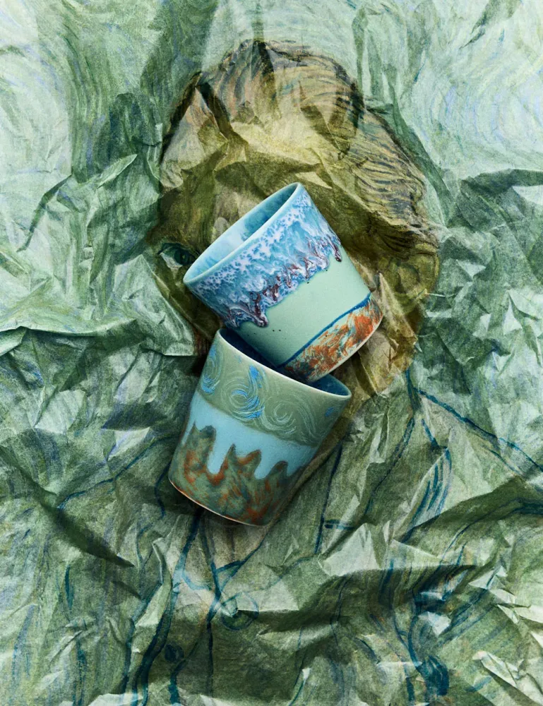 Tazza caffè Van Gogh 70s Ceramic 2 set HKLIVING