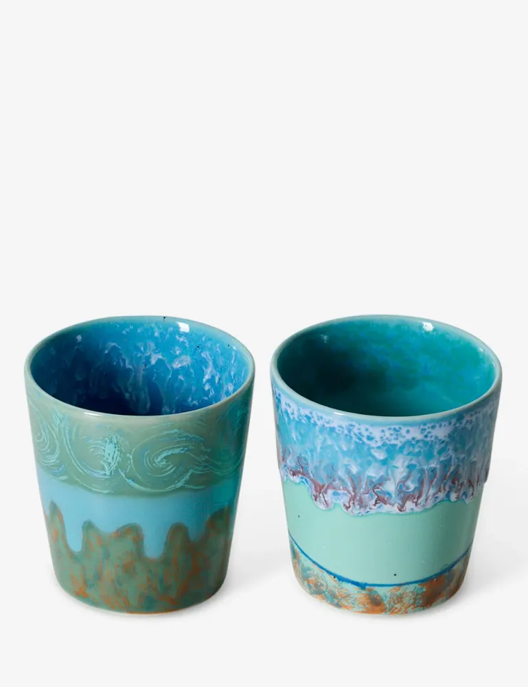 Tazza caffè Van Gogh 70s Ceramic 2 set HKLIVING