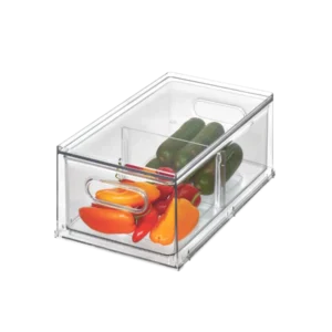Home Edit - Caspetta di considerazione Fridge Clear - con cassetto