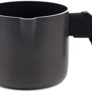 Home Maitre Bollilatte, Rivestimento Antiaderente, 10 cm, Alluminio, Nero