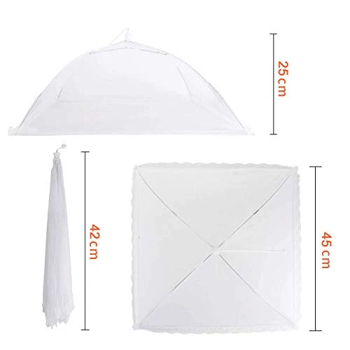 Homealexa Coprivivande Rete Pieghevole Anti Insetti Set 6 17 inch(6 Stücke)