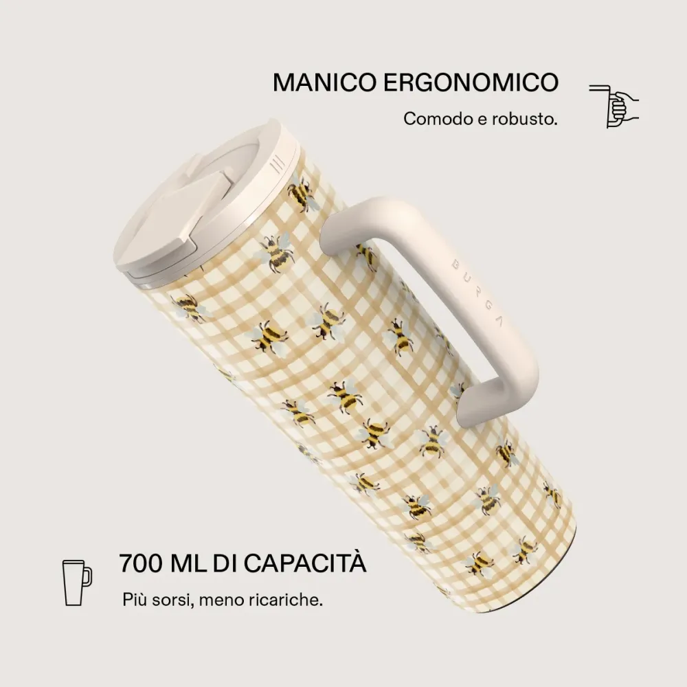 Honeycomb - Tazza da viaggio EasyGrip