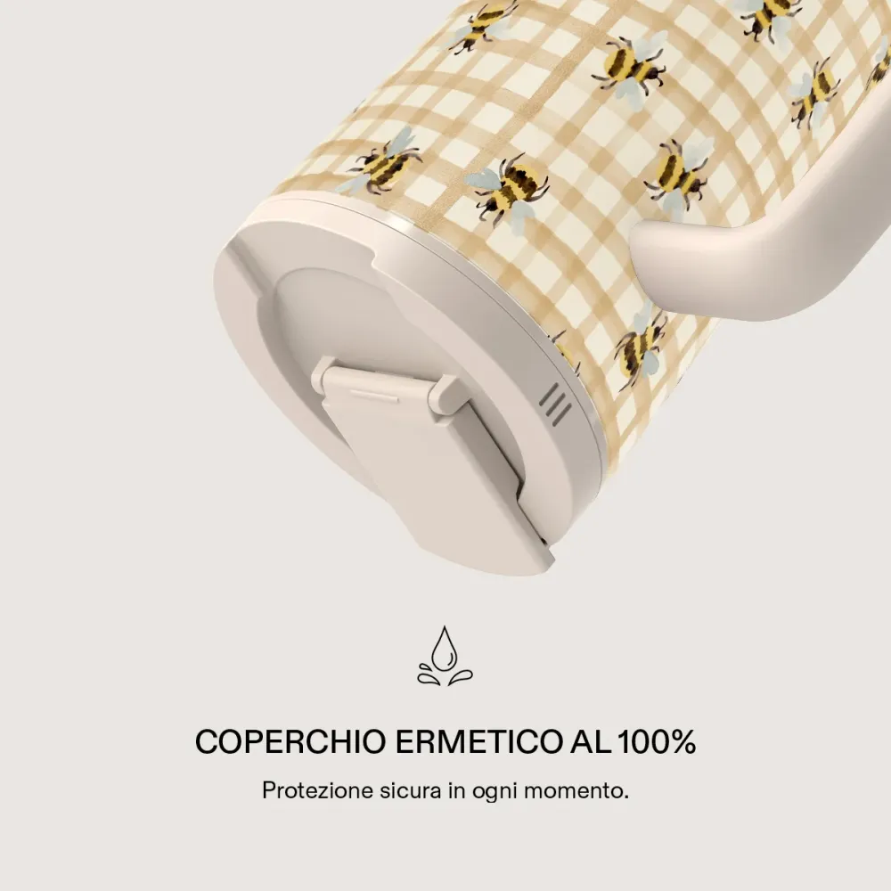 Honeycomb - Tazza da viaggio EasyGrip