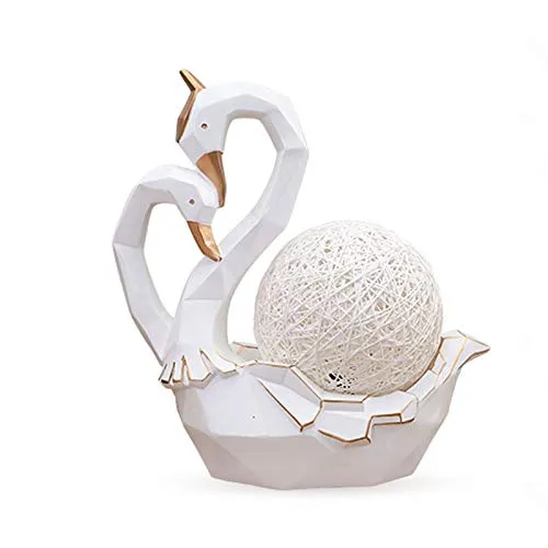 Hong Yi Fei-shop Ornamenti Cigno Creativo Inviare Regali pratici Ornamenti Cigno Soggiorno mobili Armadio Stanza del Vino...